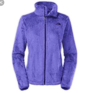 Purple fleece North Face